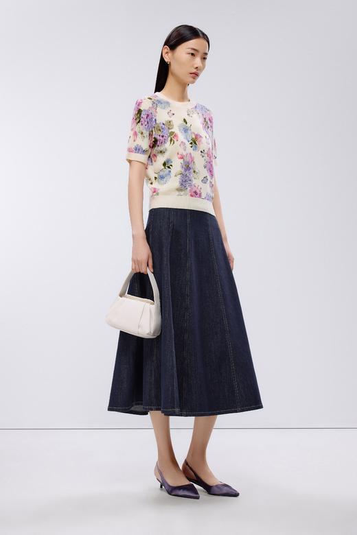 朗姿针织开衫米白色LCJK00KPR411W31 商品图2