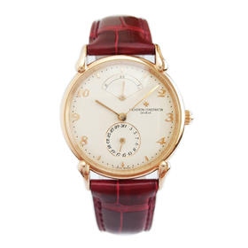 【95新】Vacheron Constantin 江诗丹顿历史名作系列48100/000R自动机械机芯32MM（女款）动力储备、日期显示090125TJ02
