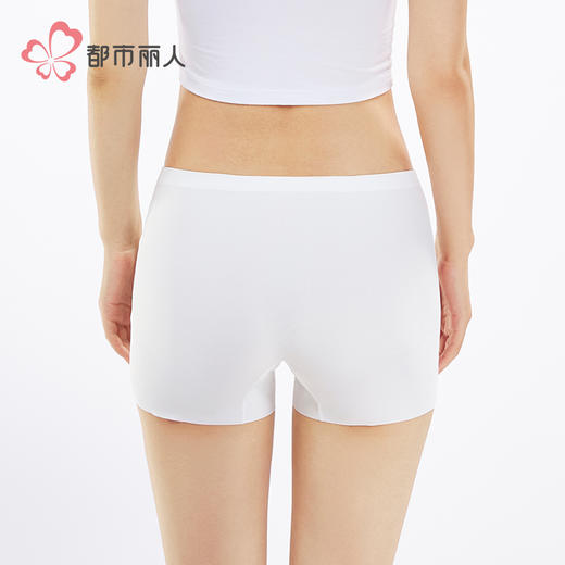 都市丽人三分裤薄锦纶舒适打底安全裤LLH1B6 商品图3