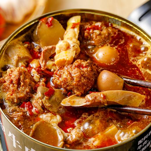 【原厂出品】凌翔21型牛肉火锅罐头1500克加热即食 商品图2