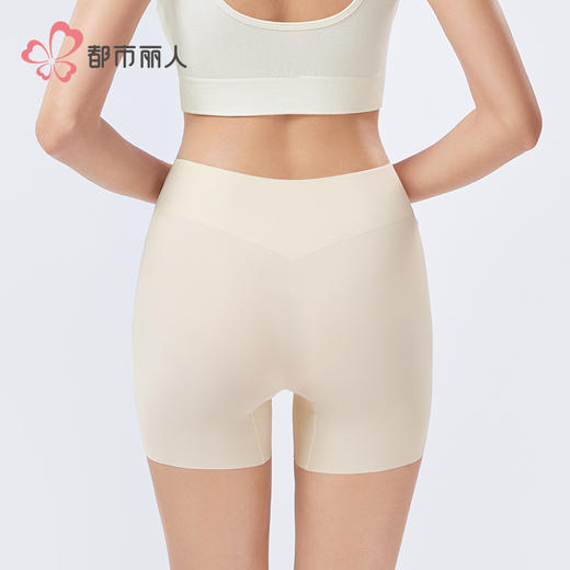 都市丽人三分裤薄锦纶舒适打底安全裤LLH1A8 商品图3