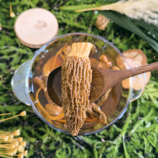 巴山羊肚菌汤包80g 菌汤火锅底料羊肚菌茶树菇9种食材精选菌菇包菌汤包 商品图2