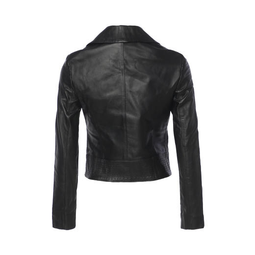 8058984557074 ARMANI JEANS女款时尚气质长袖皮衣 商品图1