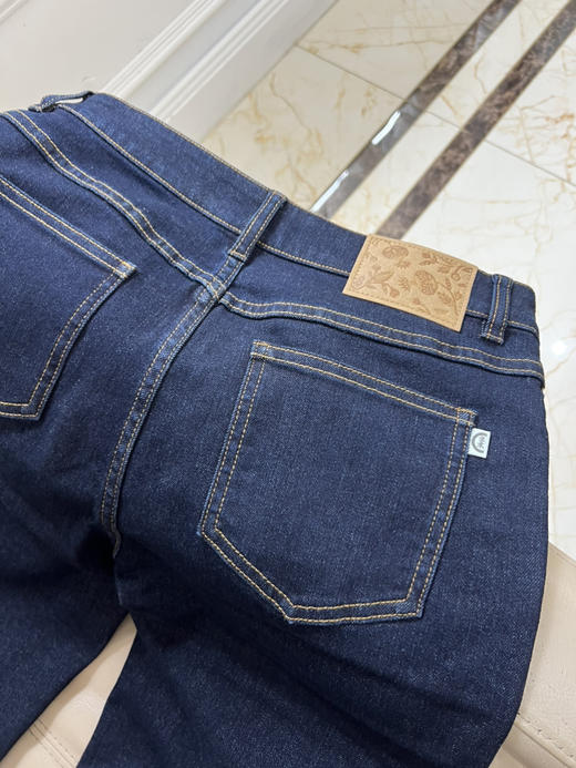 排他性独家圆正 小禾 253款 弹力牛仔棉 微喇牛仔裤 号足准码选 商品图14