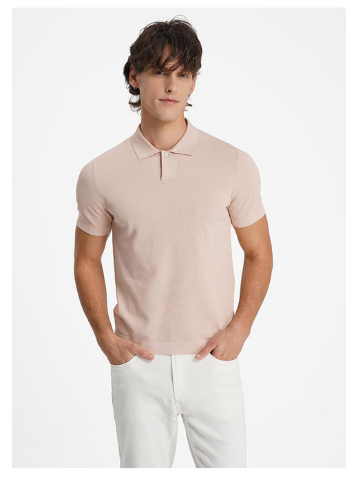 callisto橙色弹力亲肤T恤 商品图2