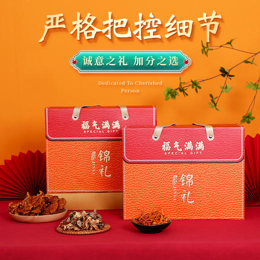 春节不打烊 正常发货 送客户企业年货礼盒送长辈父母生日礼物菌菇干货礼盒见家长丈母娘 商品图2
