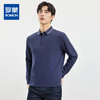 【7A抗菌】罗蒙春秋男装经典商务休闲polo衫男长袖t恤男春秋t恤男长袖 商品缩略图0