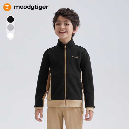 moodytiger儿童外套25春新款保暖轻软运动男女童空气层外套【DR】 商品图0
