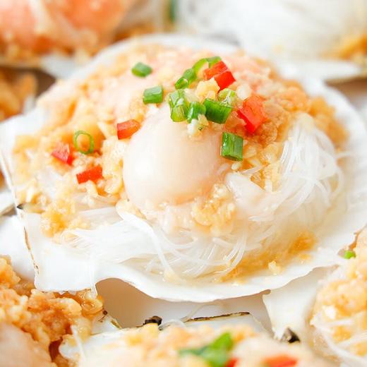 蒜香扇贝（八个）/盒【半成品—需加熟食用】 商品图1