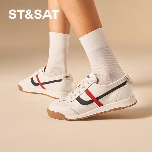 星期六经典休闲百搭舒适阿甘鞋SSD1112067 商品图1
