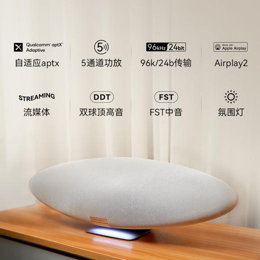 【4F】宝华韦健（B&W）Zeppelin齐柏林飞艇第5代桌面音响 商品图1