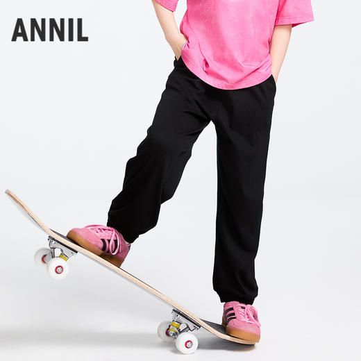 女童全腰针织裤春季新款安奈儿童装实体店同款AG516598 商品图1