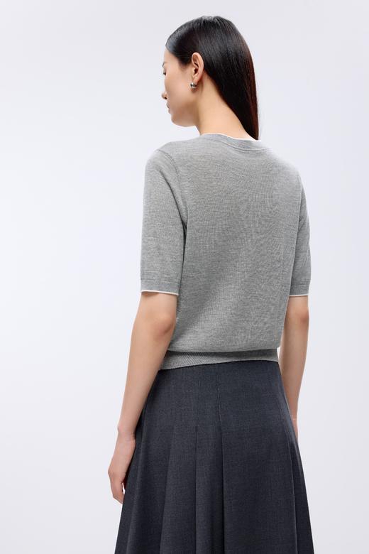 朗姿	针织套头衫银色LRJK00KPR207S01 商品图6