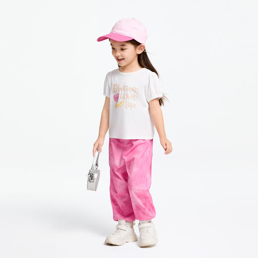 女童短袖液氨针织衫春季新款安奈儿童装实体店同款XG511551 商品图3