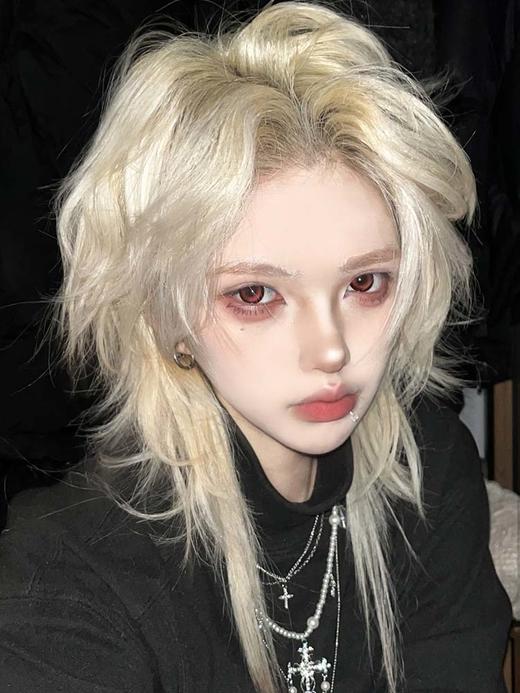 Hanawink 半年抛美瞳 哭哭奶酪红 直径14.5mm着色14.2mm 商品图1