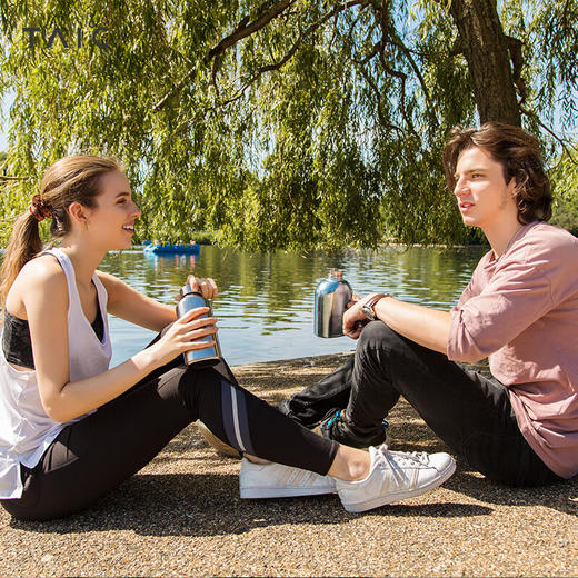 TAIC 太可钛度纯钛大容量运动户外水壶健身骑行可背式壶套单层便携 商品图5