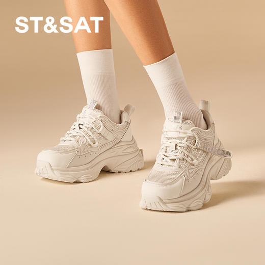 星期六厚底液态老爹鞋SSD1112201 商品图2