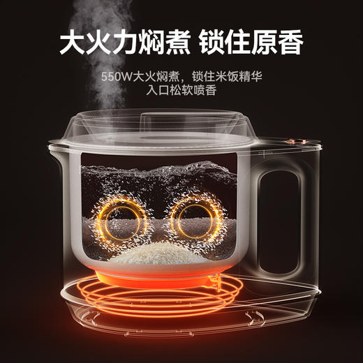 【多功能迷你电煮锅】大宇家用宿舍小型电煮锅智能便携炖汤电煮锅正品 商品图1