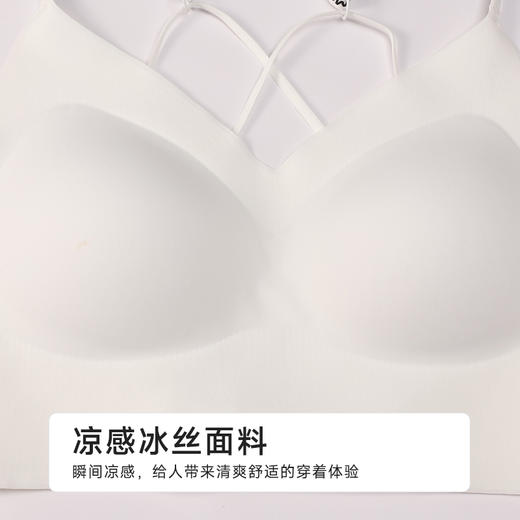 都市丽人特殊面料短抹胸冰丝时尚美搭抹胸LVH1A2 商品图6