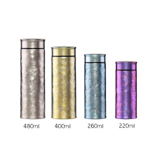 TAIC太可钛度钛杯身杯子纯钛保温杯大容量水杯带茶漏男女士礼物送礼 商品图8