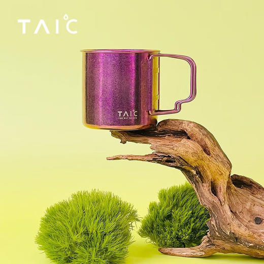 TAIC太可钛度纯钛马克杯带盖带把柄敞口咖啡牛奶办公室水杯家用创意 商品图7