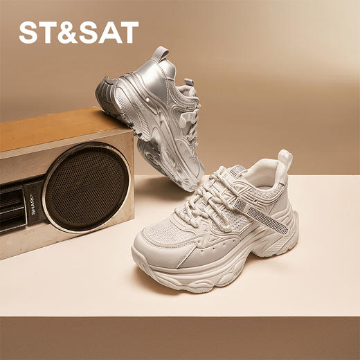 星期六厚底液态老爹鞋SSD1112201 商品图5