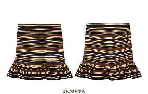 Jnby   25年春款  中长款腰裙  1P2D10420 商品图9