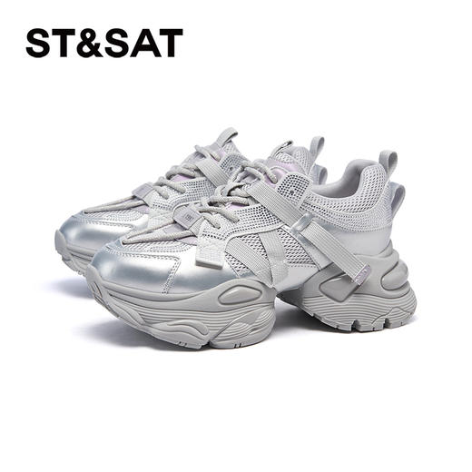 星期六时髦街头风厚底老爹鞋SSD1112E1P 商品图7