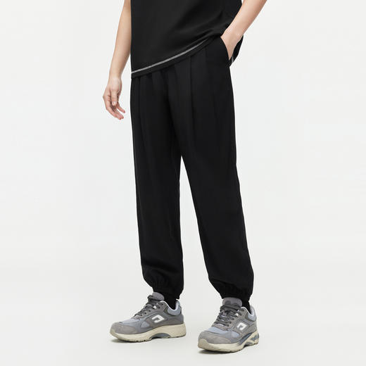 GXG男装  花卉系列宽松束脚裤透气垂感休闲裤运动裤 夏季热卖爆款休闲裤 商品图2