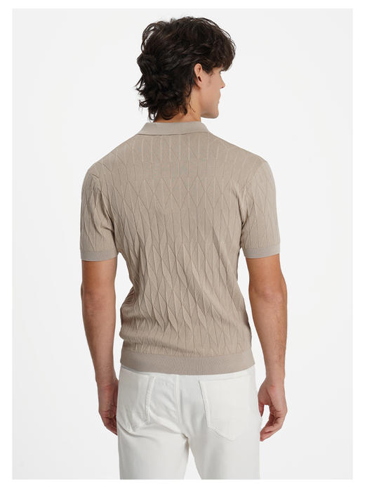 callisto看见系列燕麦色凉感亲肤T恤 商品图4