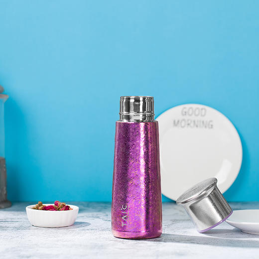 TAIC 太可纯钛保温杯水杯双层隔热防烫保冷冬阳嘉树套装礼盒 冬阳嘉树套装 T杯330ml随心杯420ml 商品图4