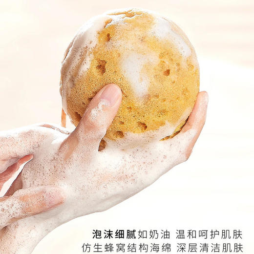 【临期福利】欧茉可沐浴海绵球 内含精华油 泡沫细腻 深层清洁 商品图2