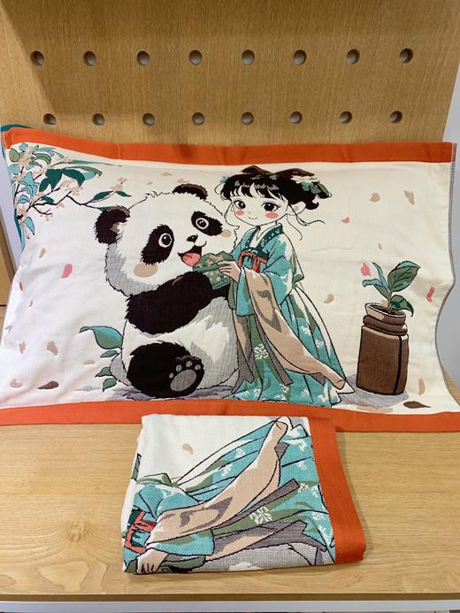 100%全棉纱布枕巾/枕套 A类一等品 新疆长绒棉纱布枕套正反两面可用 水洗色织蓬松柔软 吸湿透气 商品图7