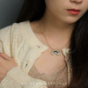 【情人节礼物】APM Monaco 彩虹云朵项链精致锁骨链 商品缩略图2