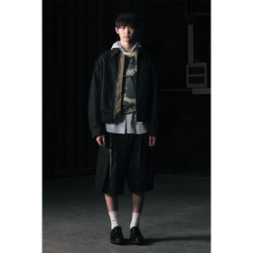 GOODBAI 916 翻领泼墨拉链oversize外套