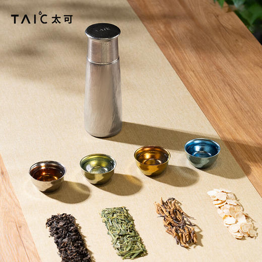 TAIC太可纯钛保温杯钛艺钛水杯高端高品质礼盒包装礼物送礼 商品图8