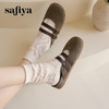 Safiya/索菲娅2025咖啡庄园复古软底休闲外穿舒适勃肯凉拖 SFD1110402 商品缩略图3