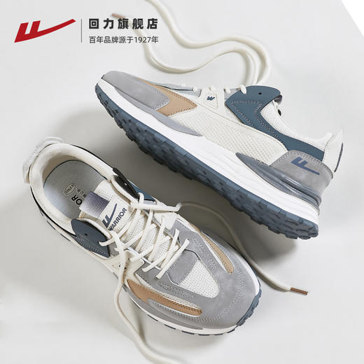 回力男鞋休闲鞋秋冬新款男士鞋子软底轻便百搭舒适减震运动鞋2713 商品图2