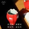 问鼎汝瓷鼎峰系列辛丑新年红佛手杯（缺货） 商品缩略图2