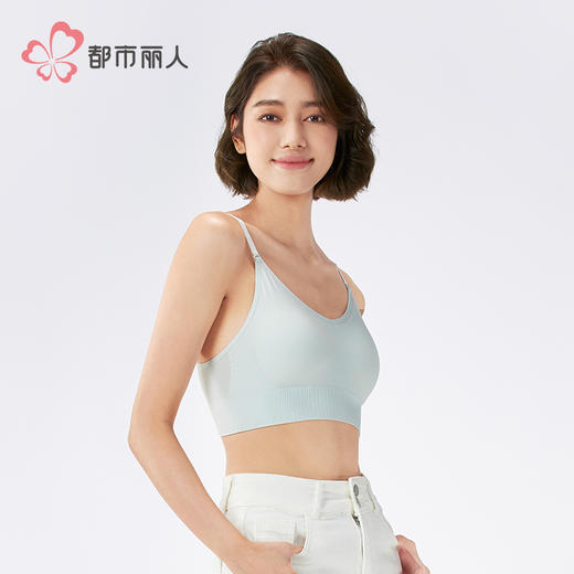 都市丽人缝短抹胸缝（裸氨）基础简约抹胸LVH1A9 商品图2