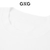 GXG男装 白色提花休闲圆领线衫 24年春季热卖GFX12000951 商品缩略图3