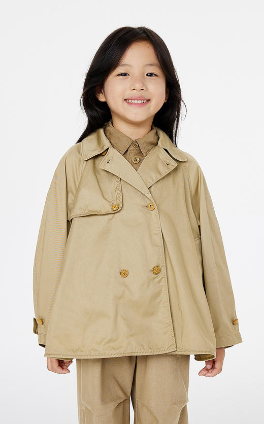 jnby   25年春款  中长款风衣  1P2912930 商品图3