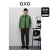 GXG男装 绿色时尚翻领夹克 春季热卖GFX12101701 商品缩略图1
