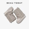 BeauToday 牛猄仿水貂毛 厚底增高雪地靴 堆堆靴[双色可选]08305 商品缩略图4