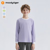 moodytiger儿童T恤25春新款高弹防风亲肤运动圆领长袖T【DR】 商品缩略图0