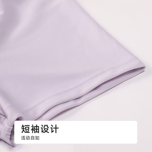 都市丽人女士连体泳衣薄半光涤泳布滨海休闲一体式泳衣LSH1A8 商品图8