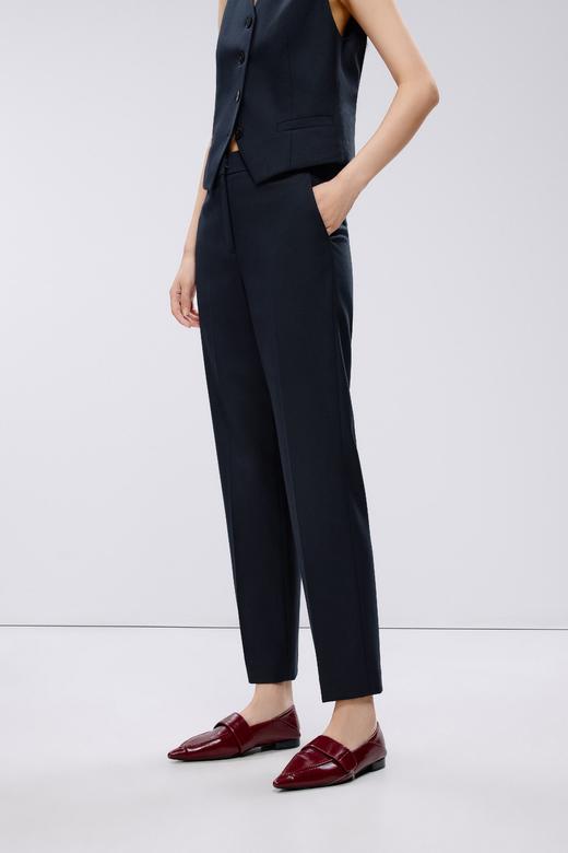 朗姿	梭织裤子深藏青色LAJK04WPT122A61 商品图4