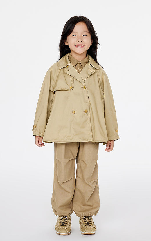 jnby   25年春款  中长款风衣  1P2912930 商品图0