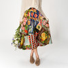 谜底花色半身裙2025春季新品度假风原创印花中长款半裙251MB5002 商品缩略图0