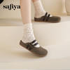 Safiya/索菲娅2025咖啡庄园复古软底休闲外穿舒适勃肯凉拖 SFD1110402 商品缩略图4